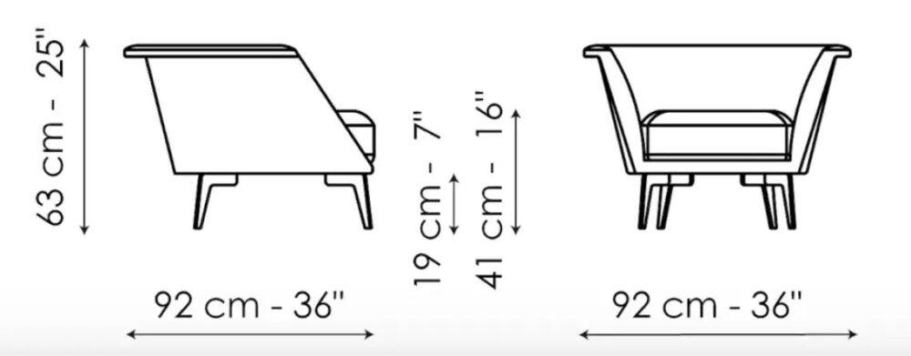 LOVY ARMCHAIR LOW