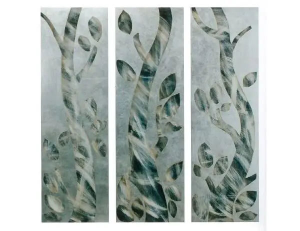 FRONDA SET DI TRE PANNELLI