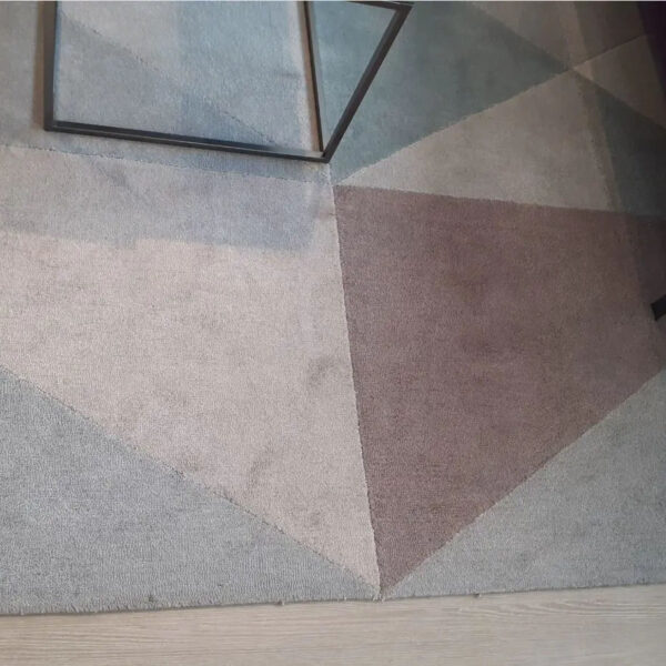TRIANGLES TAPPETO CM 250X300 CIELO