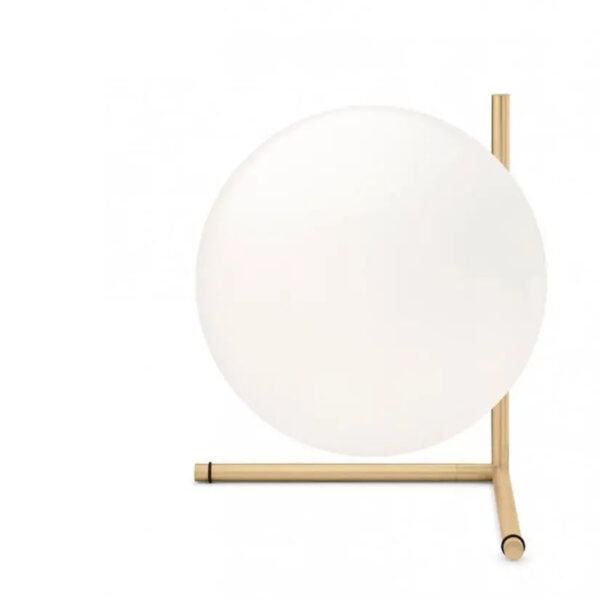 IC T2 lampada da tavolo ottone completa di lampada led  F3172059 Design Michael Anastassiades
